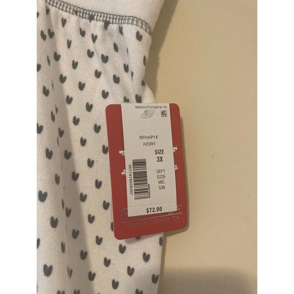 PJ Salvage NWT Happy Fairisle Pajama Bottom - Size 3X - Picture 7 of 8